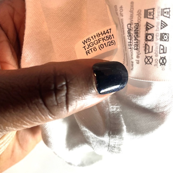 Tommy Hilfiger Floral Tee - White and Pink Women’s Plus Size 3X - Picture 8 of 10